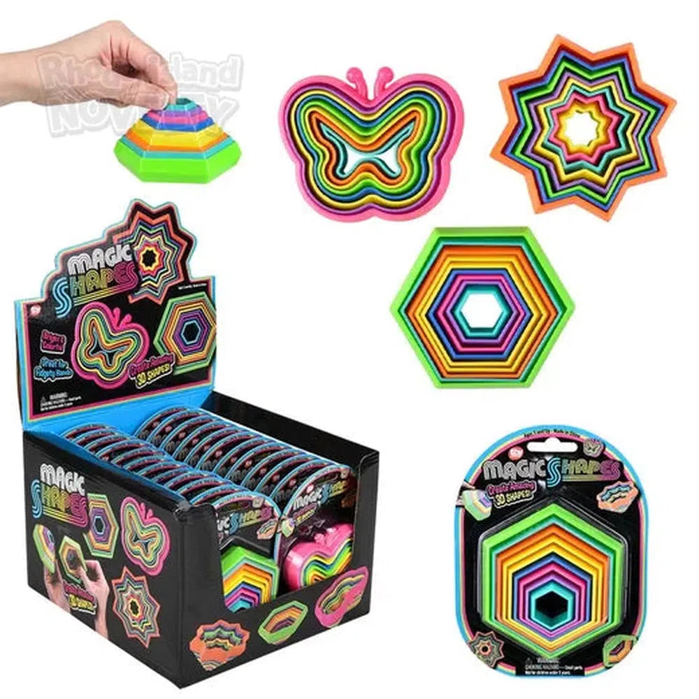 The Toy Network-3.66" Magic Shapes Puzzle Game Assorted Styles--Legacy Toys